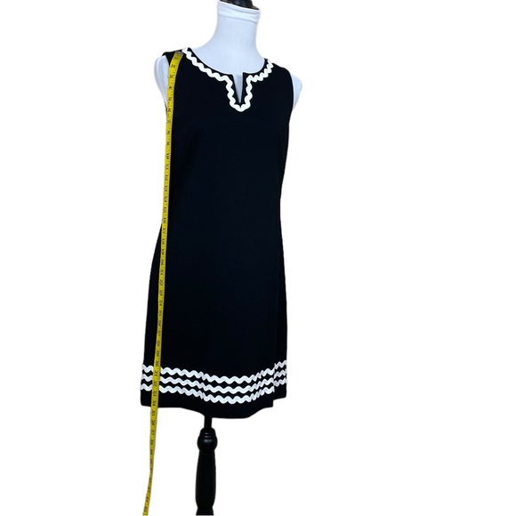 NWT Talbots “Ponte” Shift Dress With Trim - Picture 5 of 10